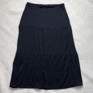 Loft Slip for dress Black stretchy Size XS